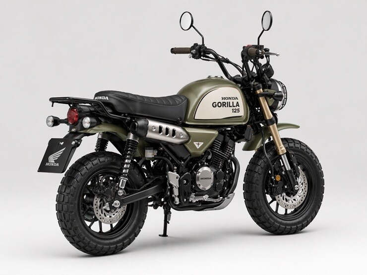 Honda Gorilla 125 có thể “hồi sinh” từ nền tảng Monkey 125 - 3