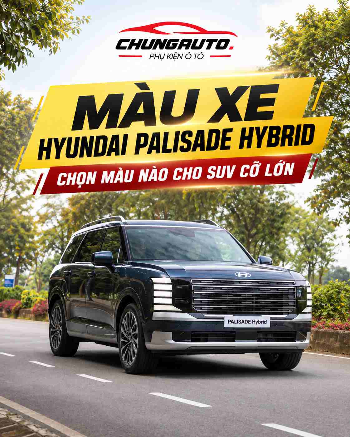 Màu Xe Hyundai Palisade Hybrid