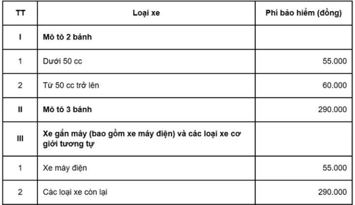 Trường hợp nào bắt buộc phải mua bảo hiểm xe máy? - 2