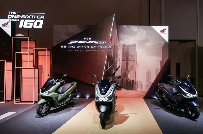 Honda PCX160 2026 tập trung làm mới màu sơn.