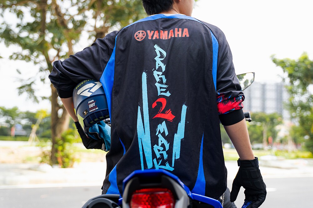 Thông điệp “Dare 2 Mark” lấy cảm hứng từ Yamaha WR155R