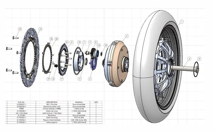 Siêu mô tô điện mới mạnh 326 mã lực, dẫn động hai bánh, đi 200 km/lần sạc - 2