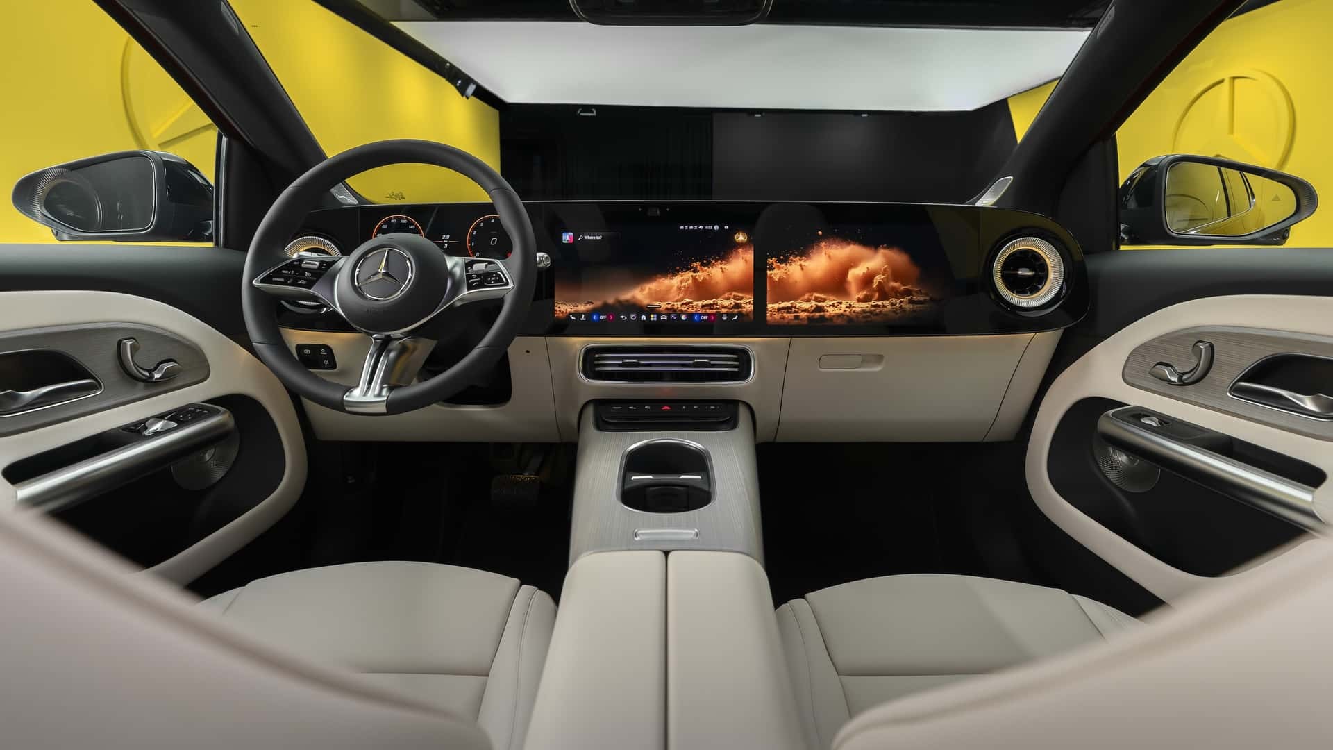 Nội thất của Mercedes-Benz GLA thế hệ mới