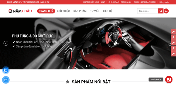 Phụ tùng ô tô Năm Châu