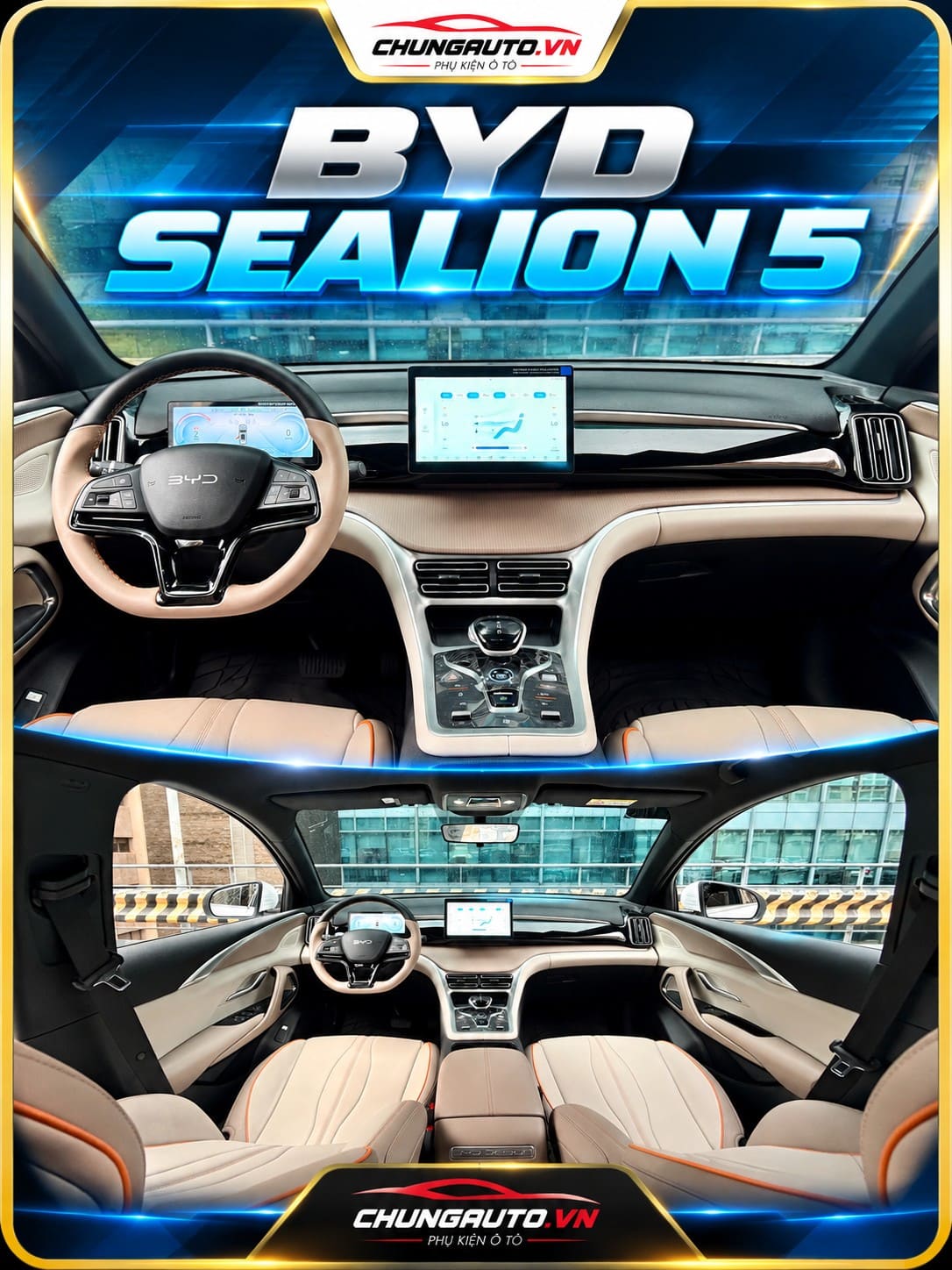 Màu nội thất BYD Sealion 5