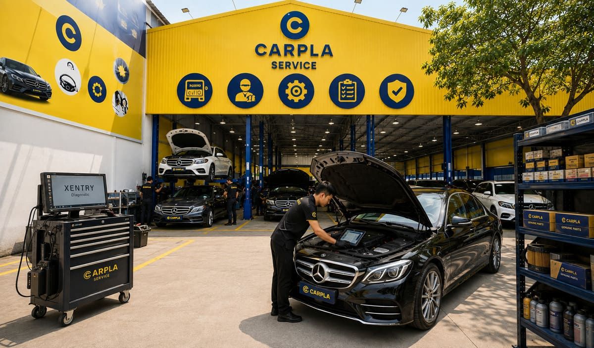 Hình ảnh phụ tùng Mercedes-Benz