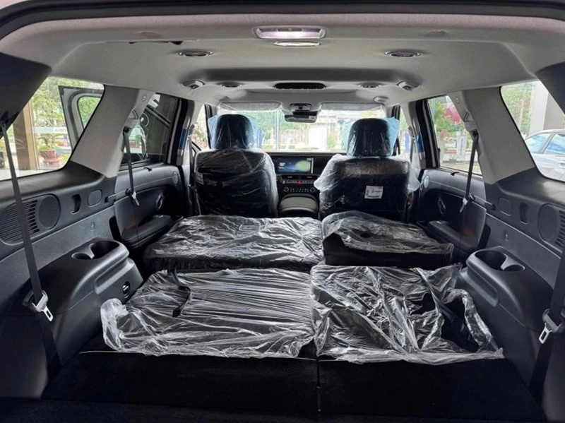 Hyundai Palisade 2026 bản Prestige sử dụng cái hình 7 chỗ với hàng ghế thứ hai dạng băng ghế liền.