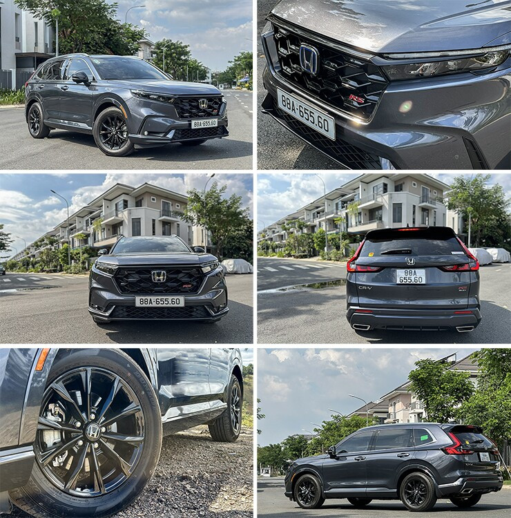 Đuôi xe Honda CR-V 2026