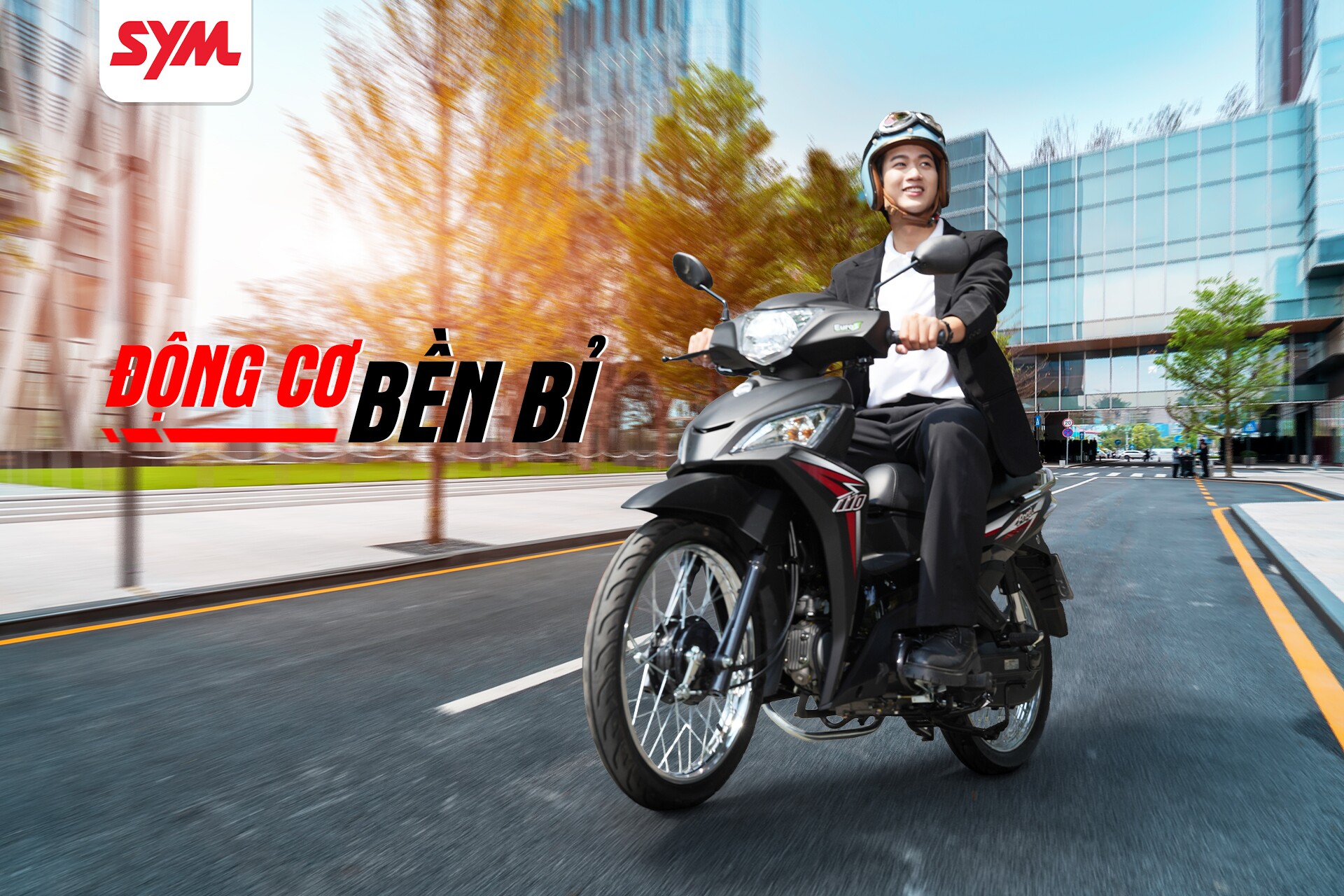 Động cơ bền bỉ giúp Angel 110 trở thành người bạn đồng hành đáng tin cậy trên mọi hành trình