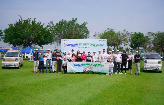 Khách hàng trải nghiệm các hoạt động tại chương trình Fawcar Family Day 2026( ảnh: Fawcar Việt Nam)