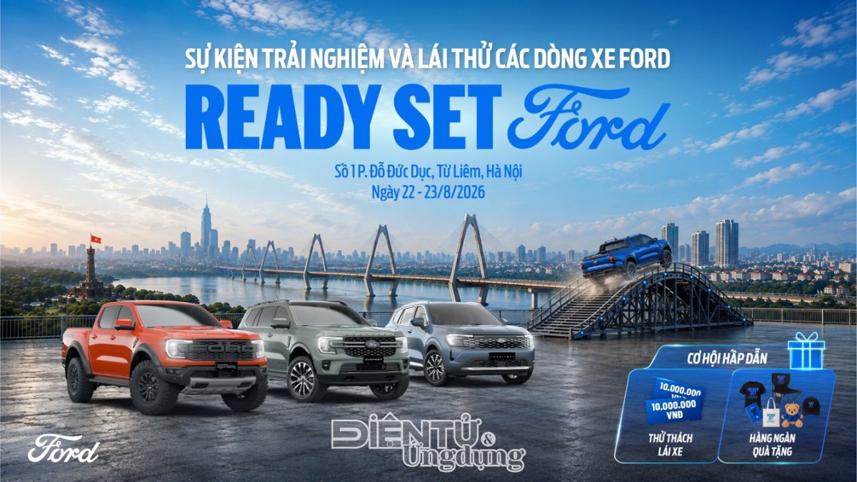 Ford tổ chức chuỗi sự kiện “Sẵn sàng bứt phá cùng Ready Set Ford”