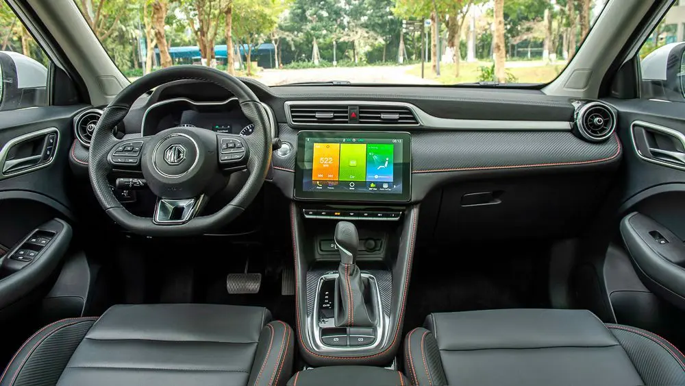 Nội thất xe MG ZS