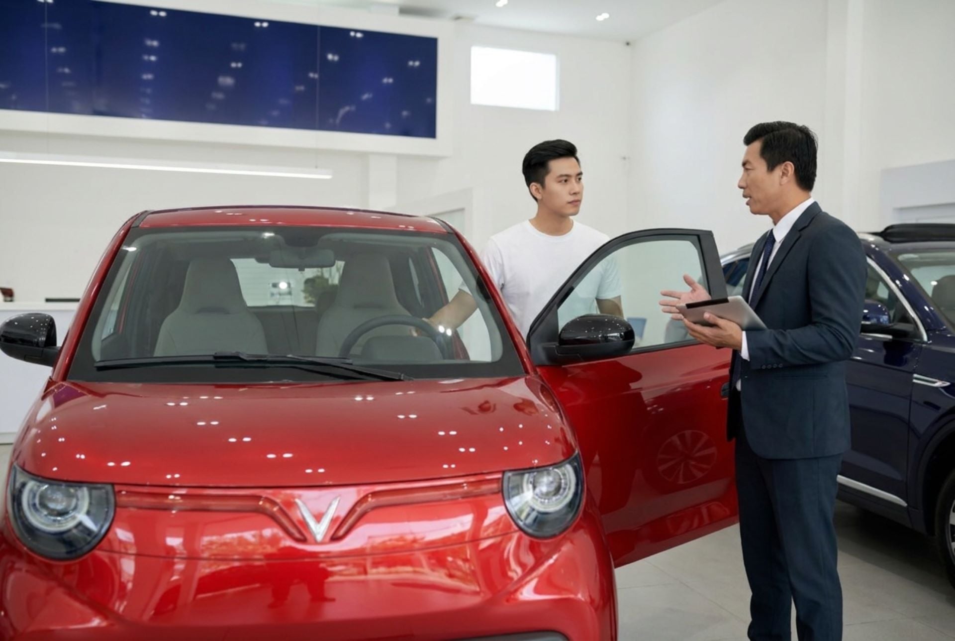 Kích thước và tính hiệu quả của VF 2 thuyết phục nhiều gia đình đặt cọc.