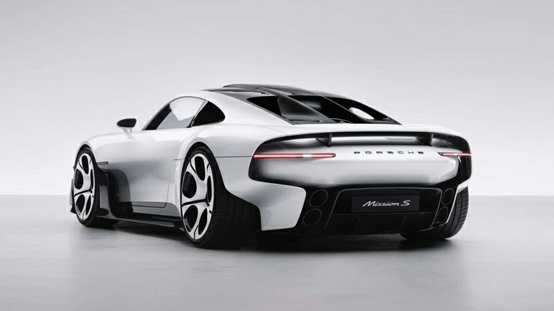 Porsche Mission S ra mắt: Siêu xe thể thao mới nằm trên 911 - Hình 3