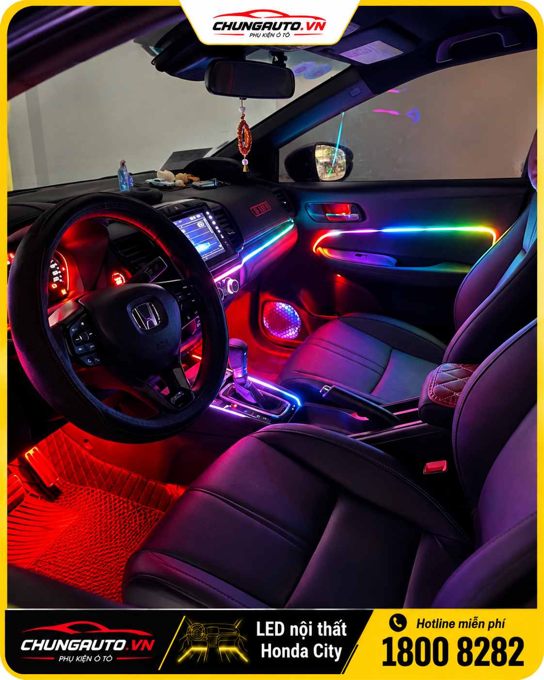 LED nội thất Honda City