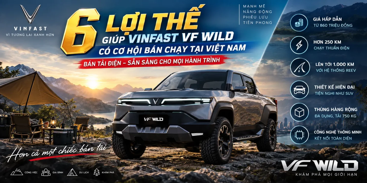 Lý do VF Wild sẽ bán chạy tại VN