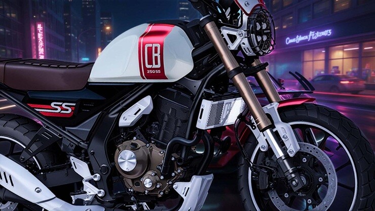 Honda tung CB250SS: Mô tô 250 cc phong cách Scrambler, nhìn là muốn “xuống tiền” - 4