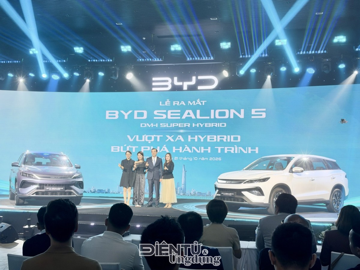 BYD Sealion 5 chính thức ra mắt
