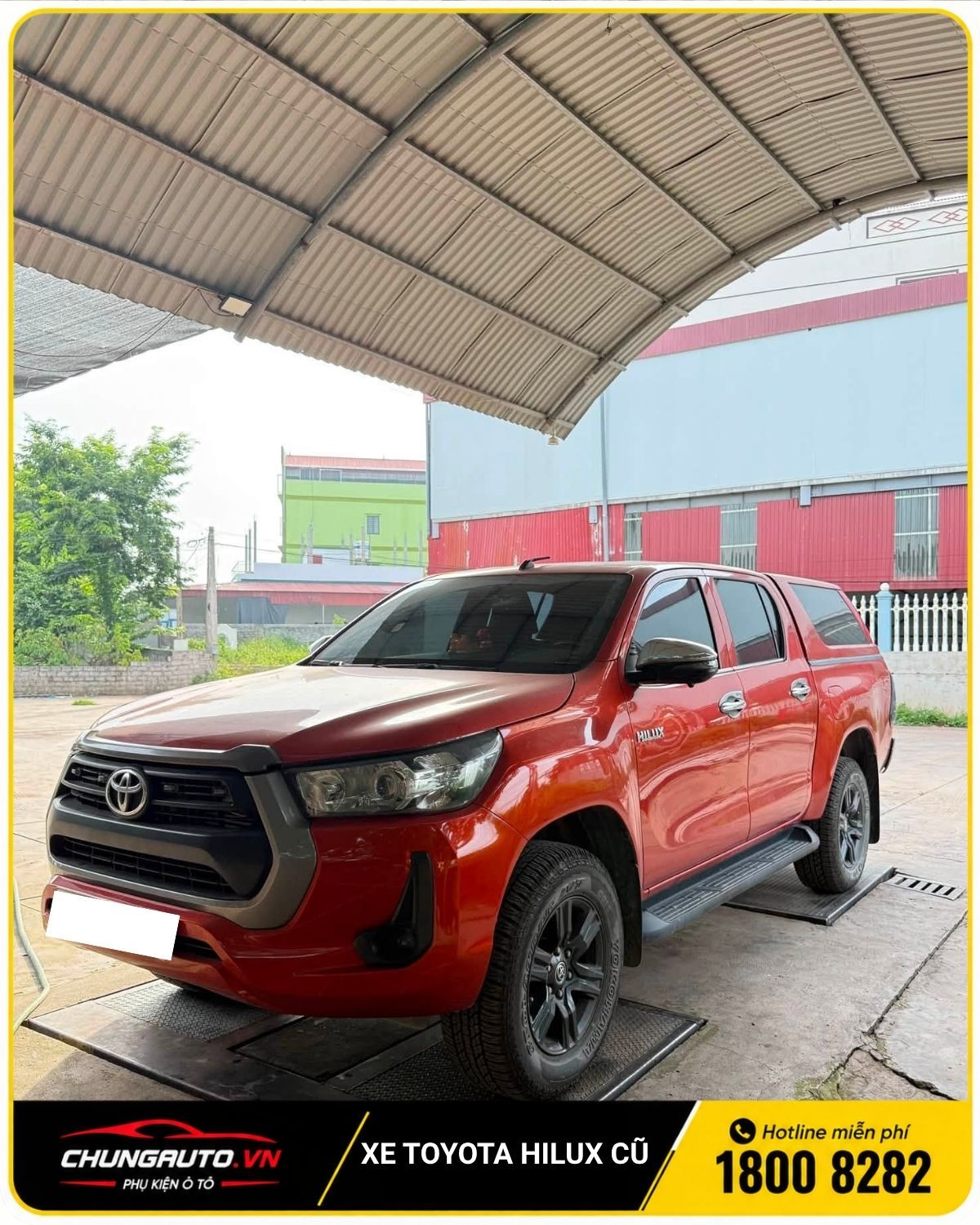 Xe bán tải Toyota Hilux cũ 2022