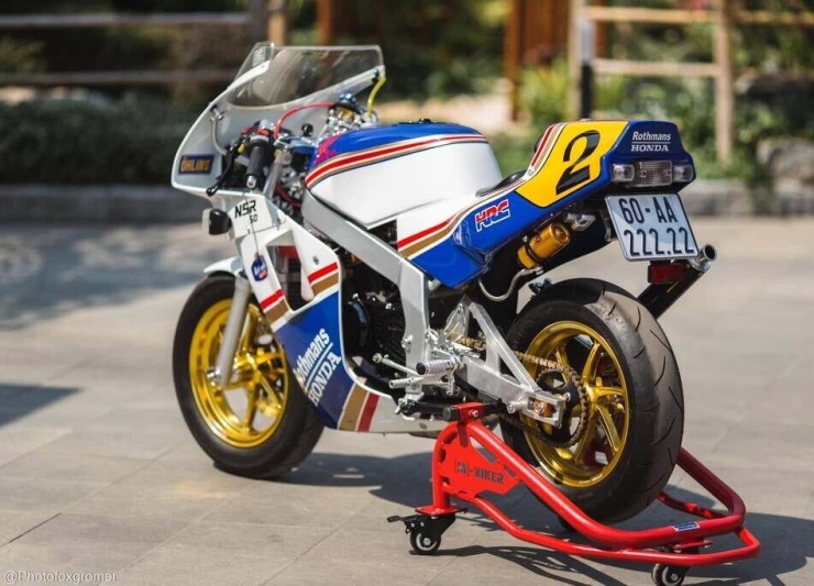 Honda NSR50 Rothmans biển ngũ quý 2, mô tô 50cc được phục chế cầu kỳ - 6