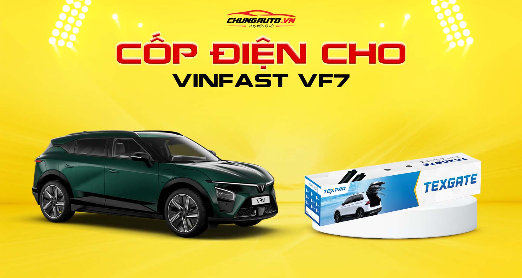 Cốp điện cho xe Vinfast VF7