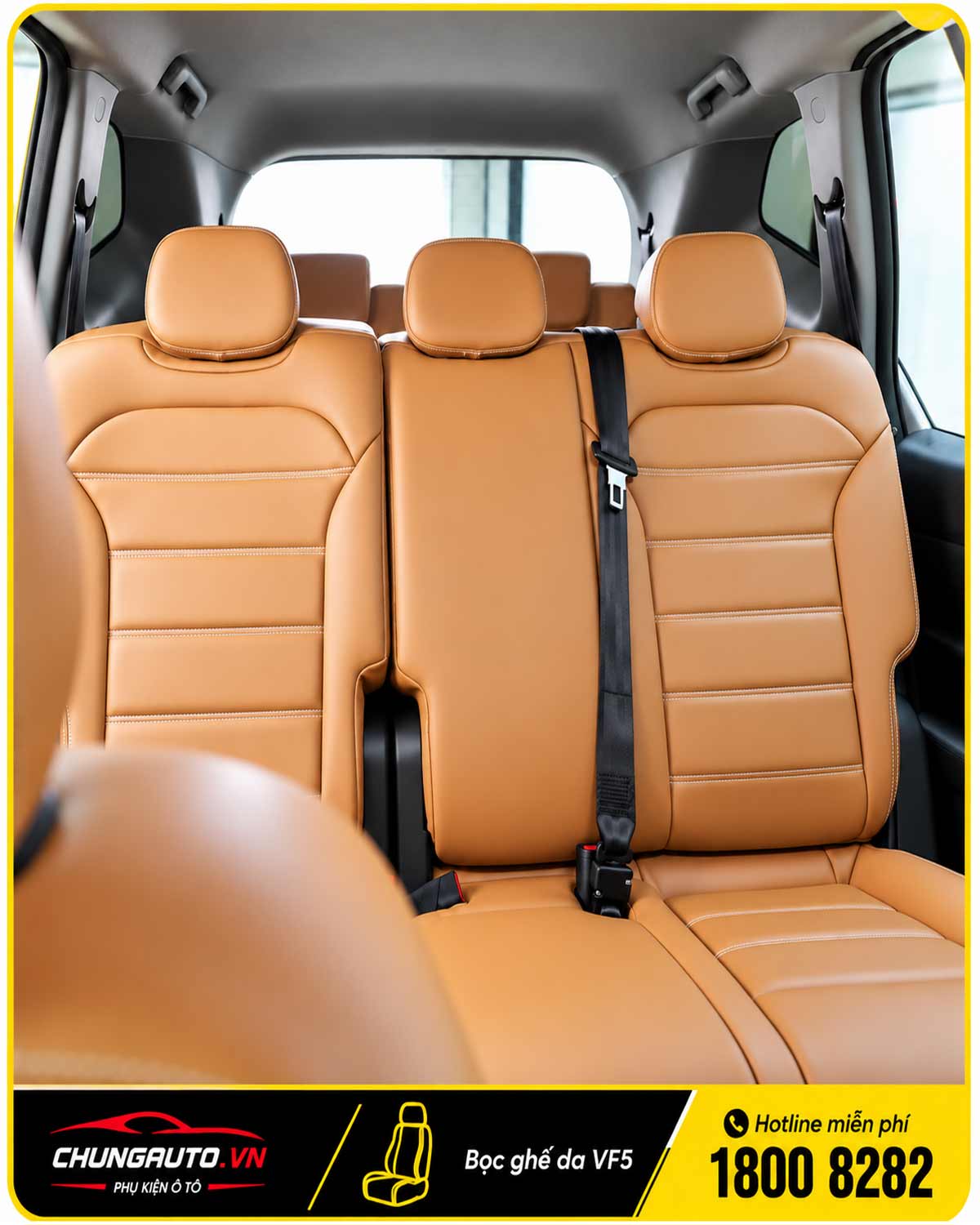 Độ bọc ghế da VF5 tại ChungAuto