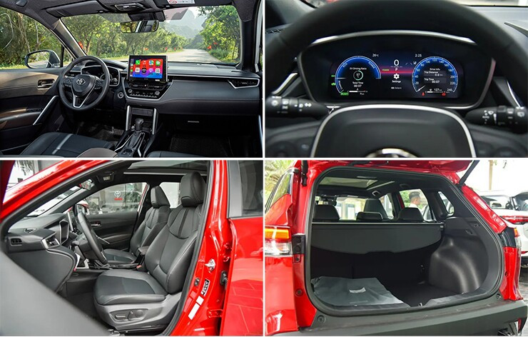 Nội thất Toyota Corolla Cross 2026