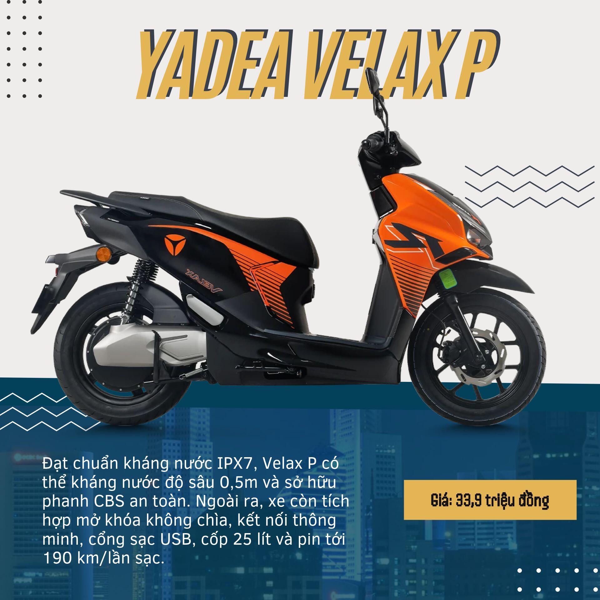 Loạt xe máy điện kháng nước tốt, phù hợp đi mưa và đường ngập nhẹ - 4