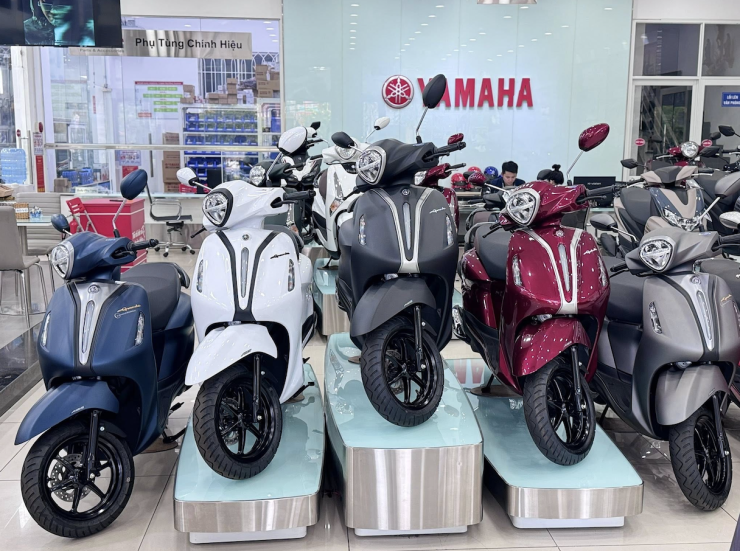 Mẫu xe tay ga quốc dân Yamaha Grande giảm 2 triệu đồng. Ảnh: Y Nhuỵ