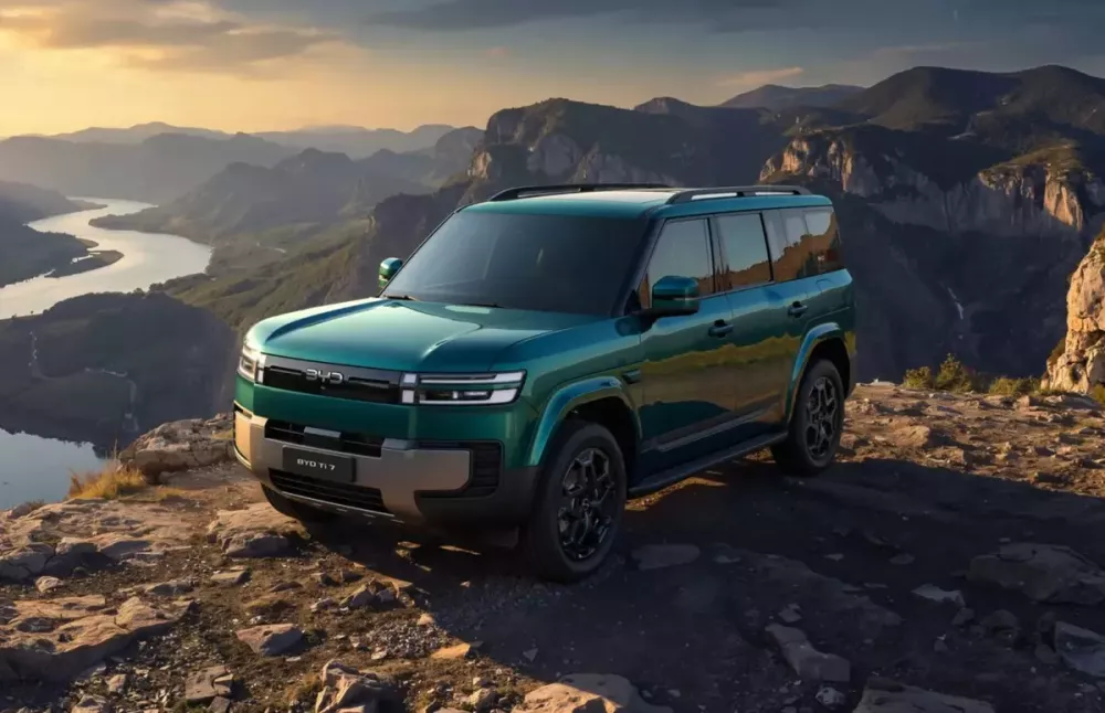 Mẫu xe giống Land Rover Defender của BYD rẻ hơn bản gốc và còn có cả tủ lạnh - Ảnh 1.