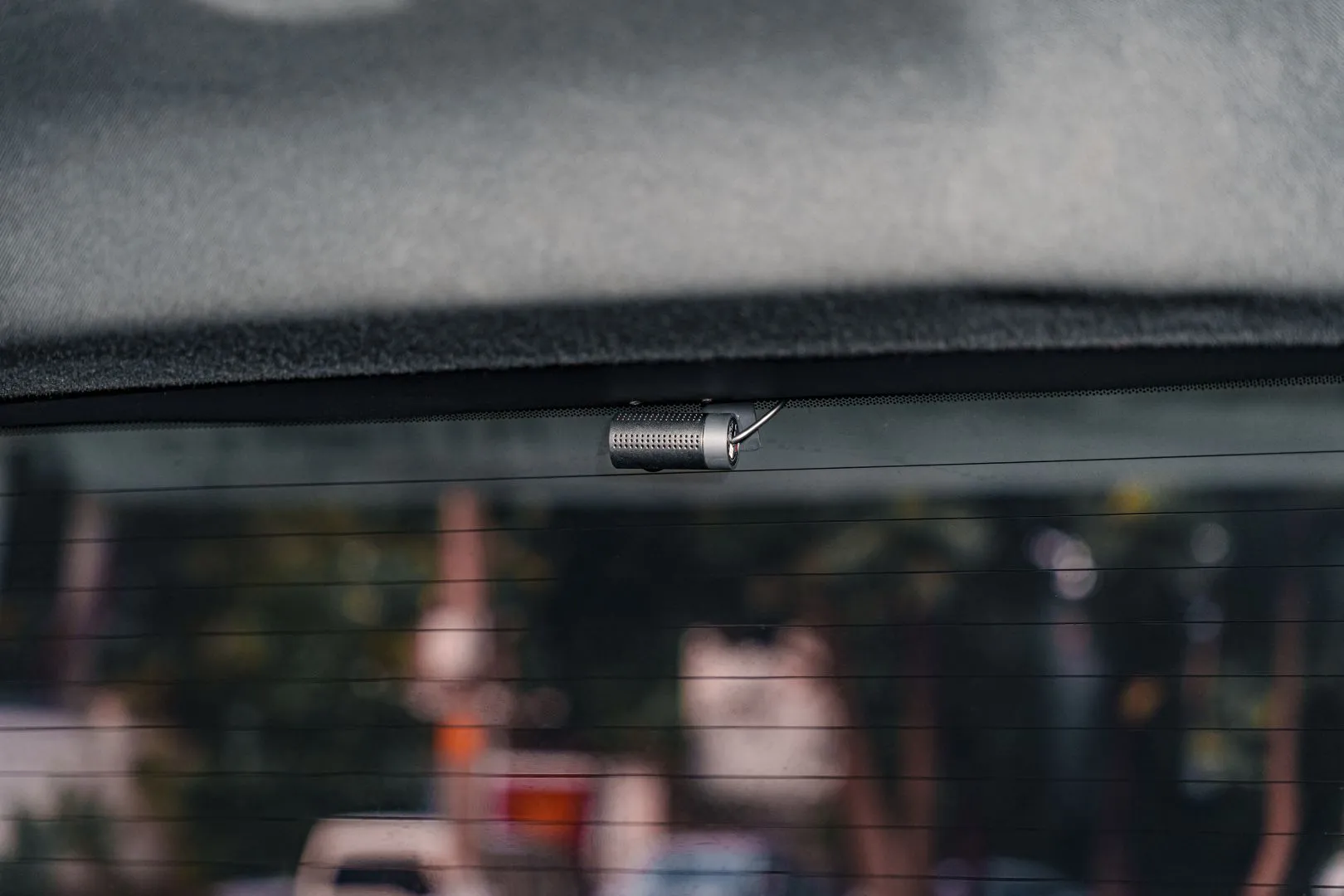 Camera sau được bố trí tại kính phía sau Ford Everest 2019