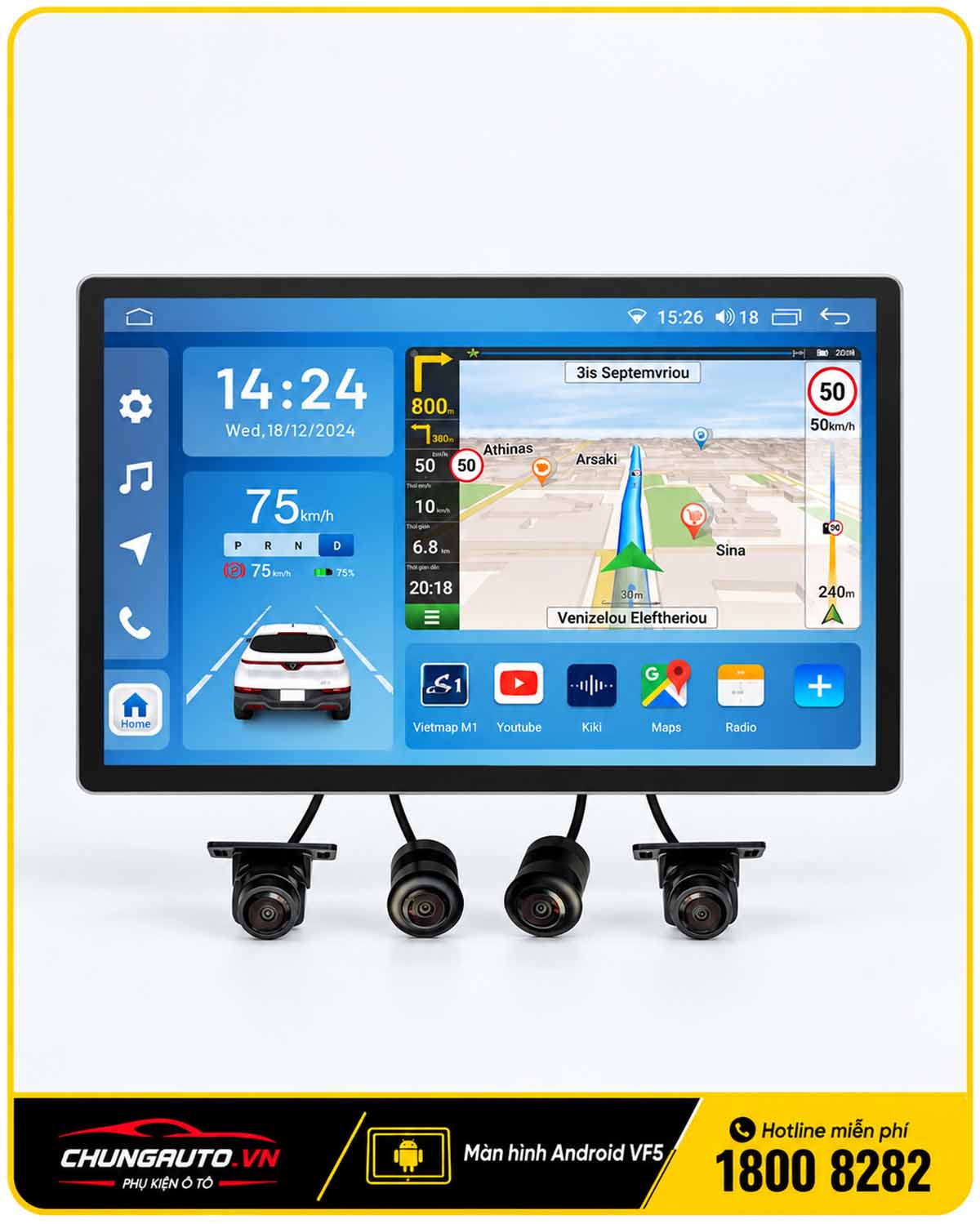 Màn hình Android VF5 Texpad TX24