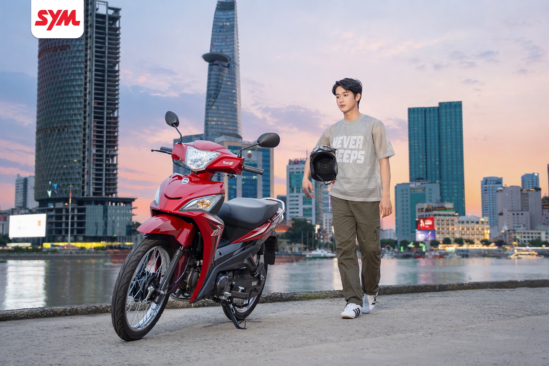 Angel 110 bền bỉ, tiết kiệm nhiên liệu, phù hợp với sinh viên