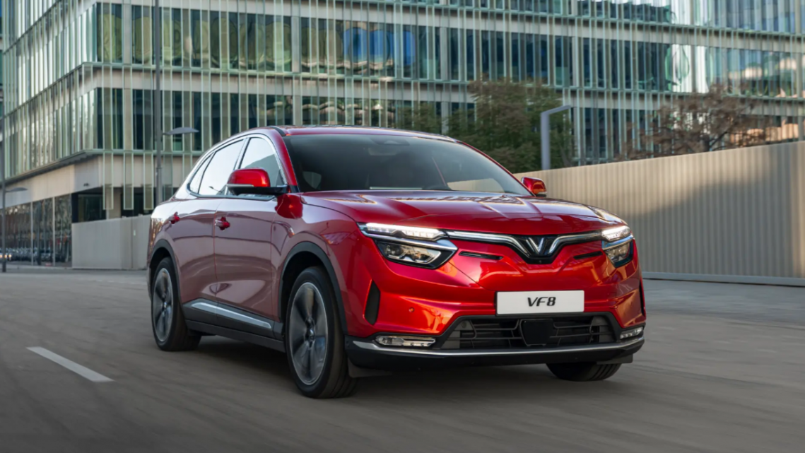 Mẫu xe VinFast VF 8. Ảnh: VinFast.