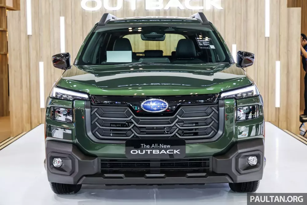 Subaru Outback 2026 có thiết kế cứng cáp hơn trước