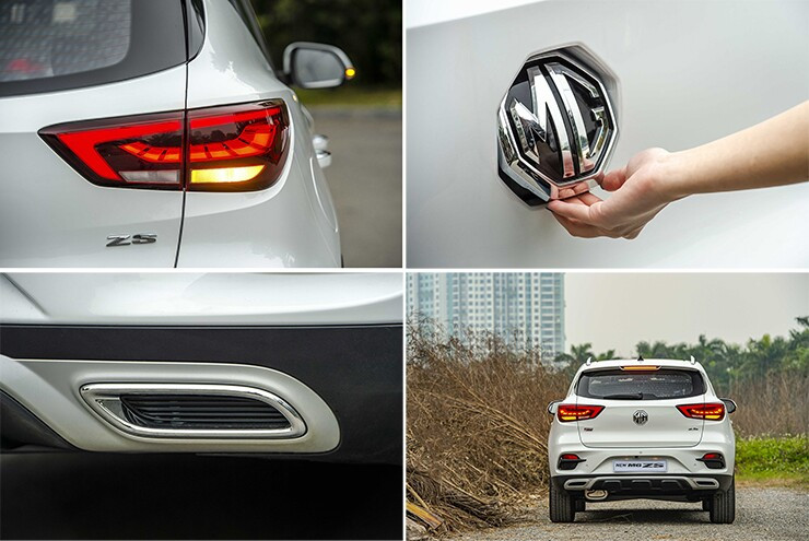 Thân xe MG ZS 2026 nổi bật với bộ mâm 17 inch