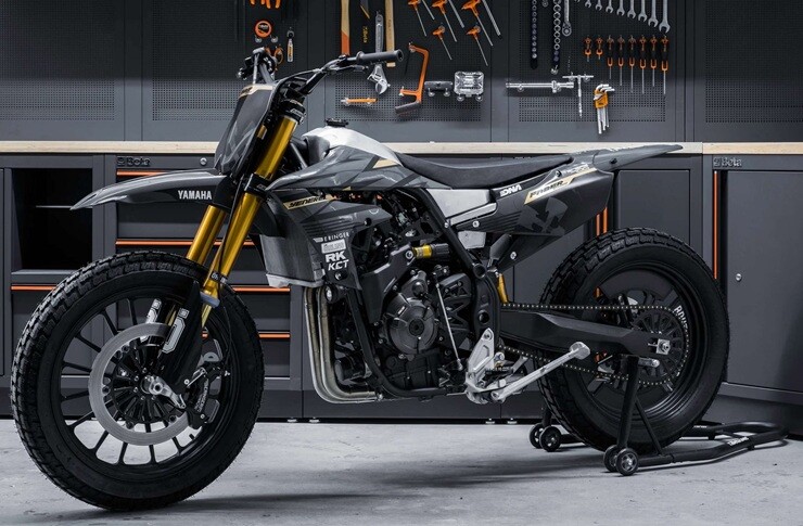 “Ngựa ô” Ténéré 700 được gọt đẽo thành một chiếc flat-track đầy thú vị - 11