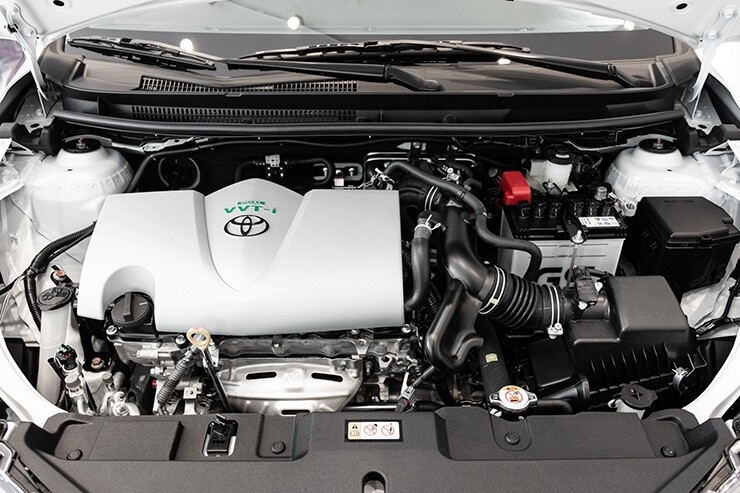 Động cơ 1.5L Dual VVT-i bền bỉ và tiết kiệm nhiên liệu của Vios