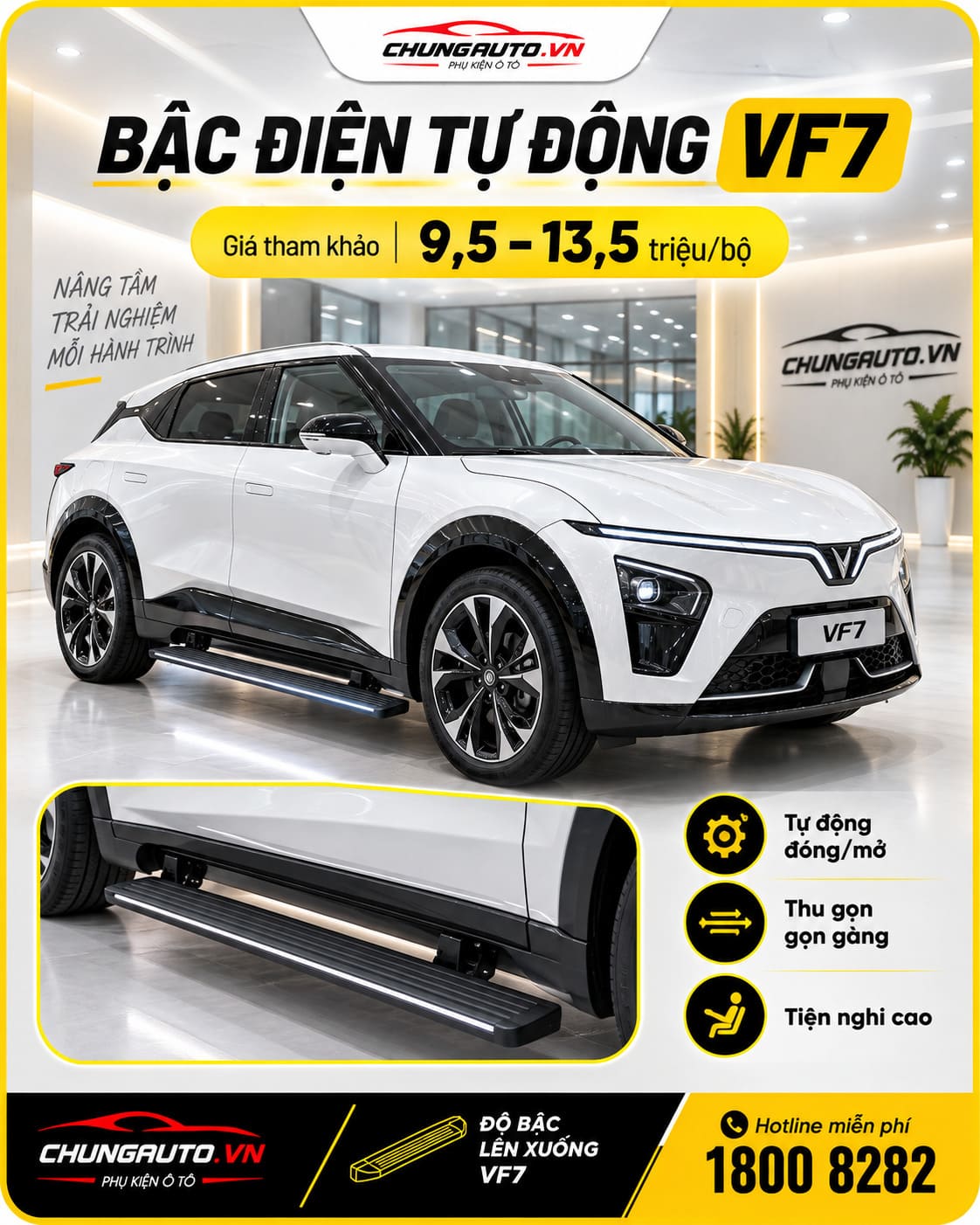 Bậc điện tự động VF7