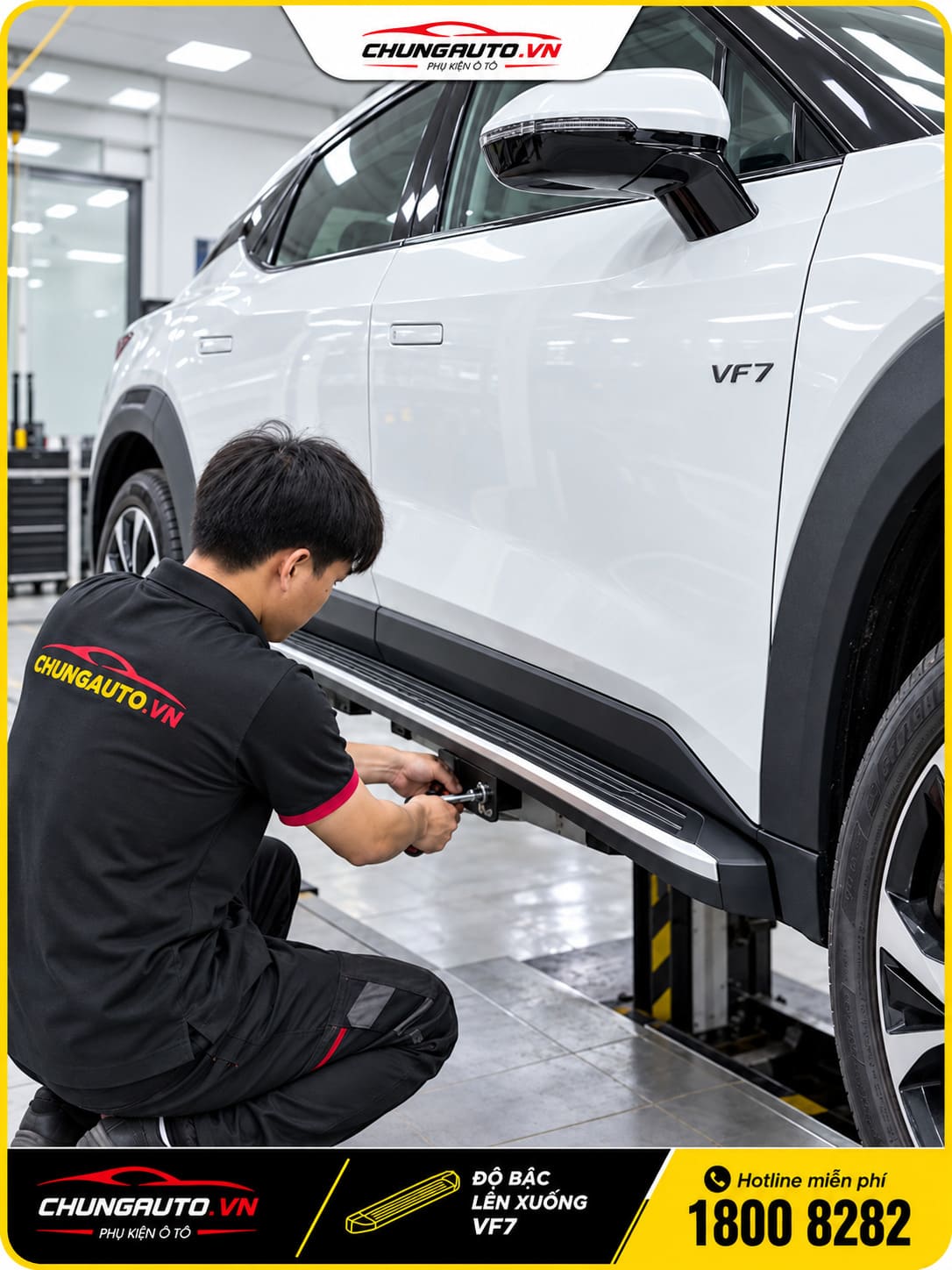 Kỹ thuật viên độ bậc lên xuống VF7