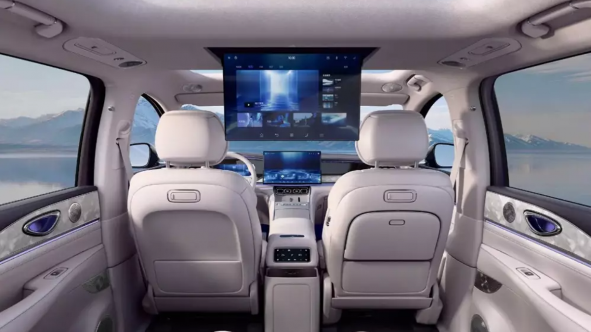 Nội thất của BYD Sealion 08. Ảnh: BYD.