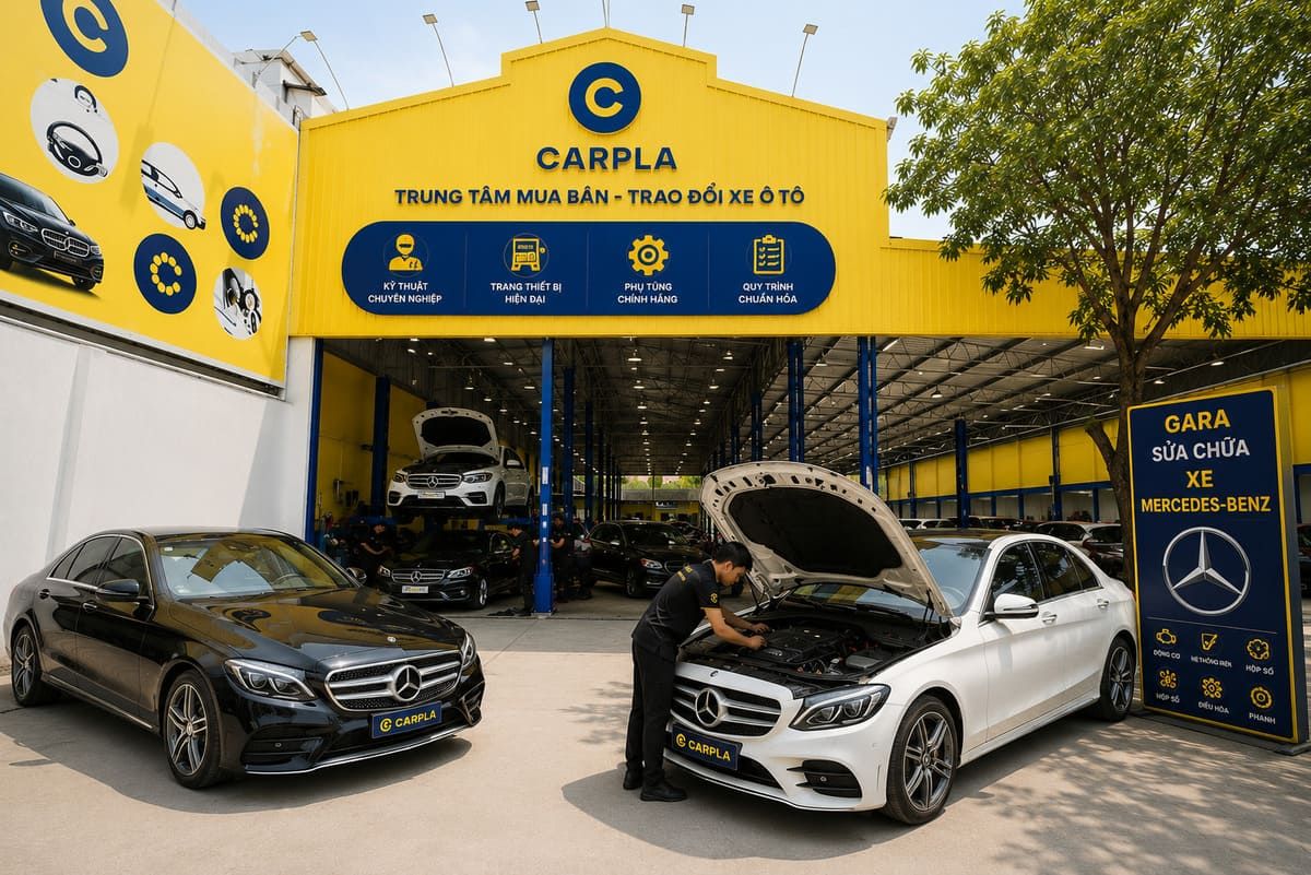 Hình ảnh sửa chữa Mercedes-Benz